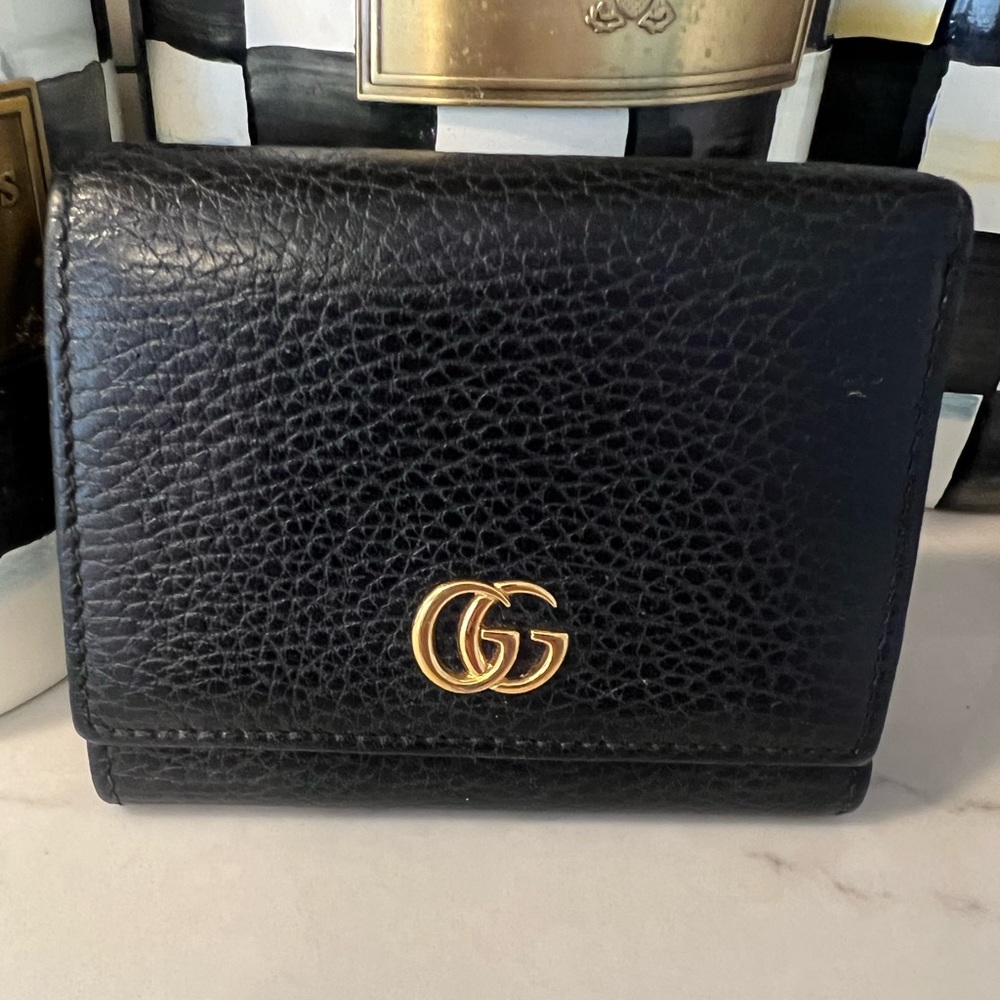 Gucci Marmont tri- fold wallet